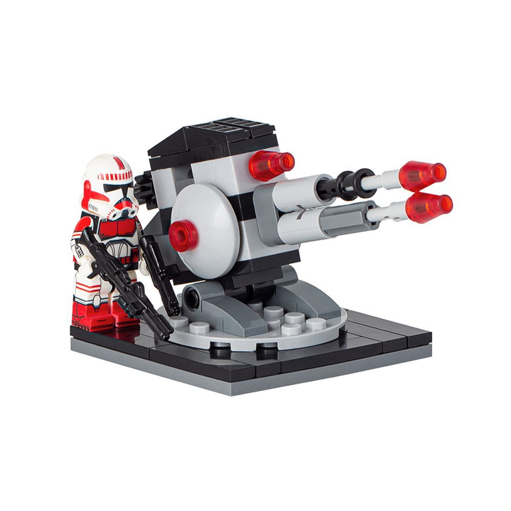 360 Degreerotation Geonosian Cannon Clone Trooper Star Wars Set Minifigures Toys