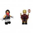 Elektra and Daredevil Daredevil Set Minifigures Block Toys