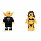 Tigress and Iron Fist Super Heroes Set Minifigures Block Toys