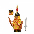 Bordered Yellow Banner China Qing Dynasty Minifigures Block Toys