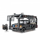 Anti explosion Armed pickup truck S.W.A.T. Urban anti-terrorism Set Minifigures