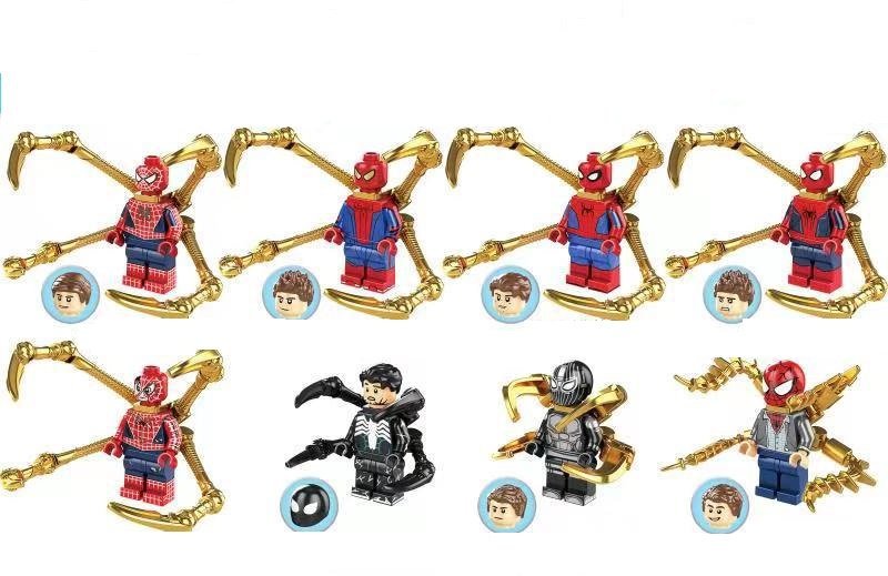 Tobey Venom Man Spider Amazing Spider-Man New Spider-Man Set Minifigures Toys