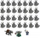 Hela Dead Soldier Fenrir Wolf Thor Ragnarok Set Minifigures Block Toys