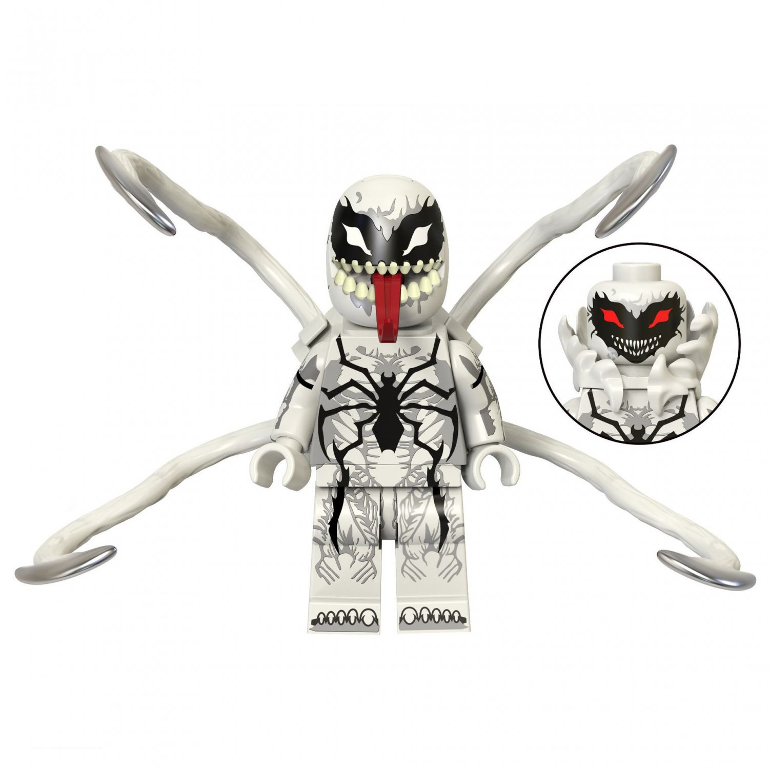 New Anti-Venom Venom Minifigures Block Toys