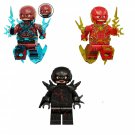 3pcs New Heavy Flash The Flash Set Minifigures Block Toys