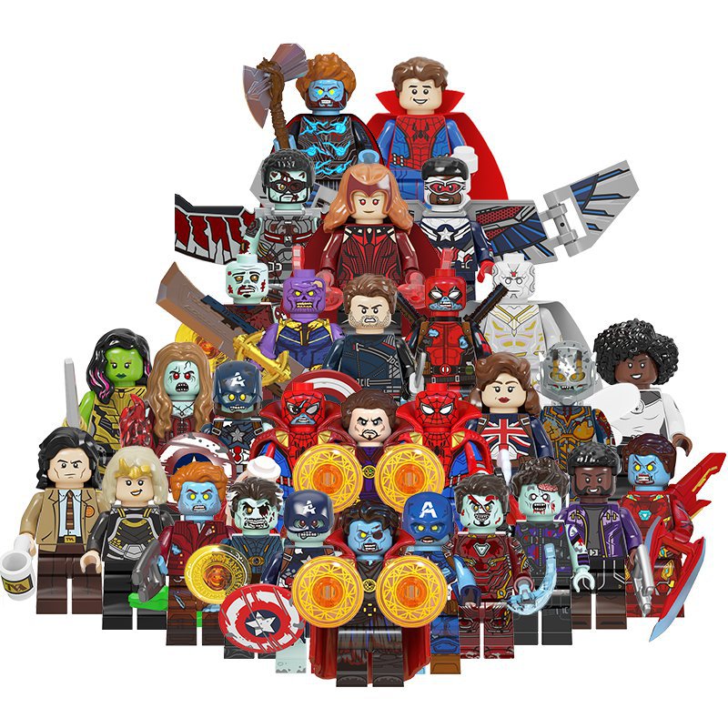 30pcs Super Heroes Multiverse Loki Season 2 The Avengers Set Minifigures Toys