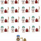 Cheops Pharaoh and Pharaoh's Guard Raiders of the Lost Ark Set Minifigures Toys