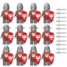 12pcs Poland Winged Hussar knight medieval knight Set Minifigures Block Toys