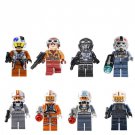 X-Wing Pilot AT-AT Pilot Tie Pilot Luke Star Wars Pilot Sets Minifigures Toys