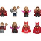 8pcs Wanda Scarlet Witch Wanda Set Minifigures Block Toys