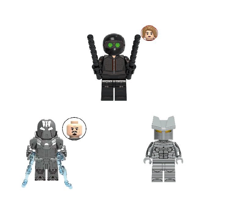 Yelena Belova Whiplash Destroyer Super Heroes Set Minifigures Block Toys