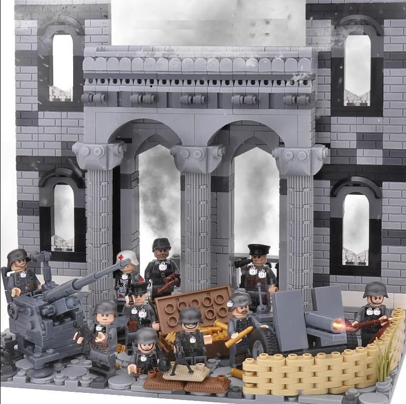 Germany Empire State Building Battle WW2 Germany Battle Set Minifigures Toys