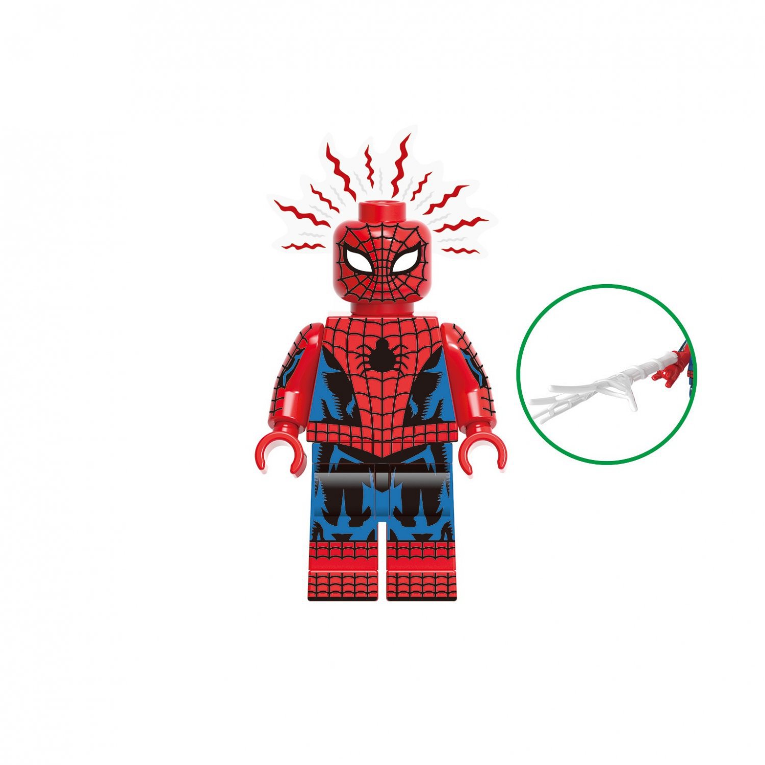 1962 Spider-Man Spider-Man Into the Spider-Verse Minifigures Block Toys