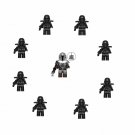 8pcs Dark Troopers vs Mandalorian The Mandalorian Set Minifigures Block Toys