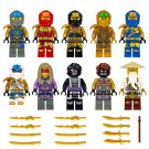Lloyd Sensei Wu Harumi New Ninjago Set Minifigures Block Toys