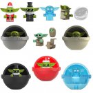 10pcs Grogu Yoda Baby The Mandalorian Set Minifigures Block Toys