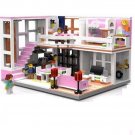 Girl Holiday house Friends Friends Set Minifigures Block Toys