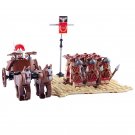 Ancient Roman Defending Force Medieval Knight Set Minifigures Block Toys