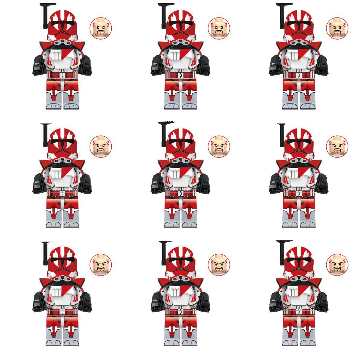 9pcs Commander Ganch Star Wars Set Minifigures Block Toys