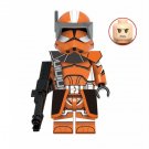 212th Captain Invert Star Wars Minifigures Block Toys