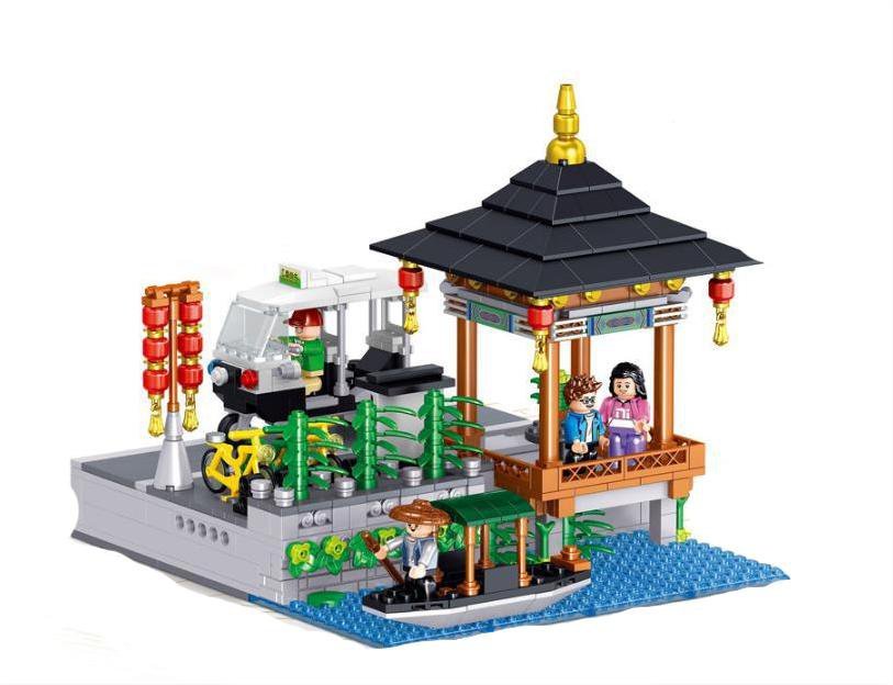 China Beijing City Park City Set Minifigures Block Toys