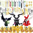 Villain Skull Sorcerer Gold Ninjago Toy Minifigures Block Toys