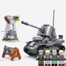 Germany Marder III Tank Soldier WW2 Tank Sets Minifigures Block Toys
