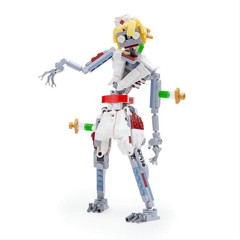 Nurse Zombie Toy Minifigures Block Toys