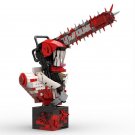 Big Chainsaw Man Comic Minifigures Block Toys