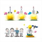 Interstellar Rocket Astronaut Interstellar Flight Sets Minifigures Block Toys