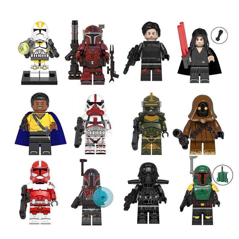 Mandalorian Super Commando Dark Troopers Jawas Star Wars Sets Minifigures Toys