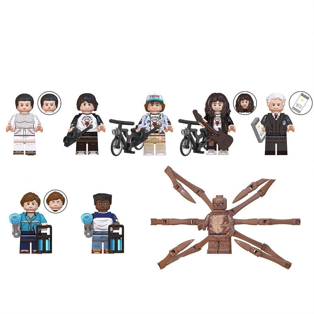 Mike Dustin Brenner Lucas Sinclair Vecna Stranger Things 2023 Minifigures Toys