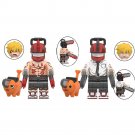 2 Best New Chainsaw man Toy Minifigures Block Toys