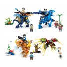 Dinosaur Transport Team Jurassic World Set Minifigures Block Toys