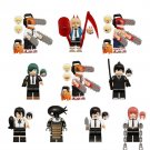 Pochita Makima Hayakawa Aki Denji Chainsaw Man Set Minifigures Block Toys