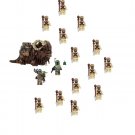 Bantha Mandalorian Tusken Raider Star Wars TV Set Minifigures Block Toys