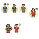 Shazam Family and Wonder Woman Shazam movie 2 Set Minifigures Block Toys