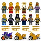 Harumi Chief Mammatus Garmadon Lloyd Golden Ninjago Set Minifigures Block Toys
