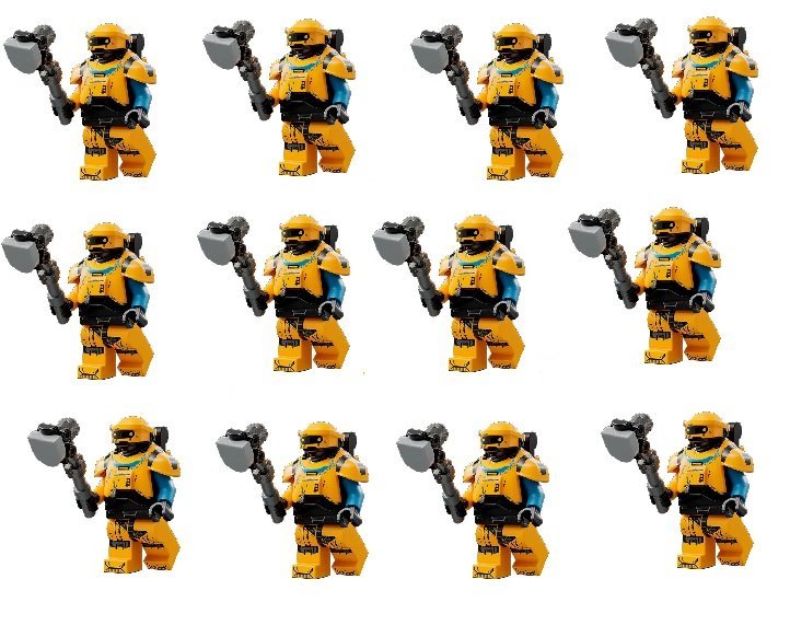 12pcs Droid NED-B Star Wars Set Minifigures Block Toys