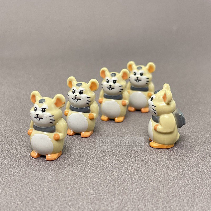 Hamster Building Block Zoo Set Minifigures Block Toys