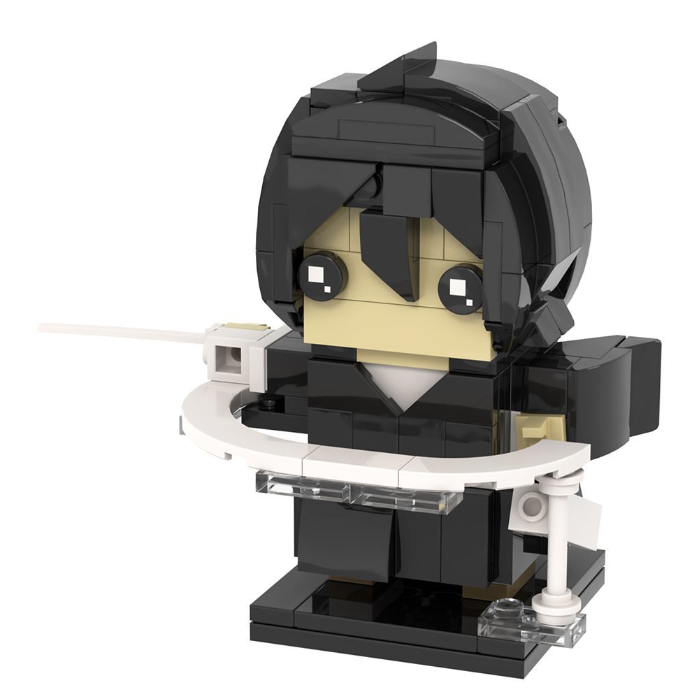 Kuchiki Rukia Big head BLEACH Minifigures Block Toys