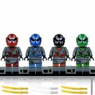 4pcs Ninjago Masked Thief Ninjago Set Minifigures Block Toys