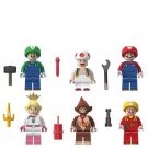The Super Mario Bros Movie character 2023 Movie Set Minifigures Block Toys