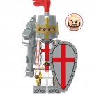 Battle priest The Crusaders Minifigures Block Toys
