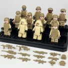 Desert Camouflage Heavy Special Force Military Sets Minifigures Block Toys