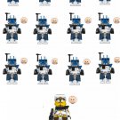 13pcs Commander Bly ARC Trooper Star Wars Set Minifigures Block Toys