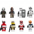 Hunter Wrecker Cody Fox Thorn Star Wars The Clone Wars Set Minifigures Block Toy