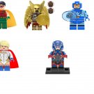 Robin Huntress Power Girl Atom Hawkman Justice Society Infinity Set Minifigures