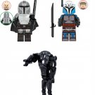 Din Djarin Bo-Katan Kryze Battle Droid The Mandalorian Season 3 Set Minifigures