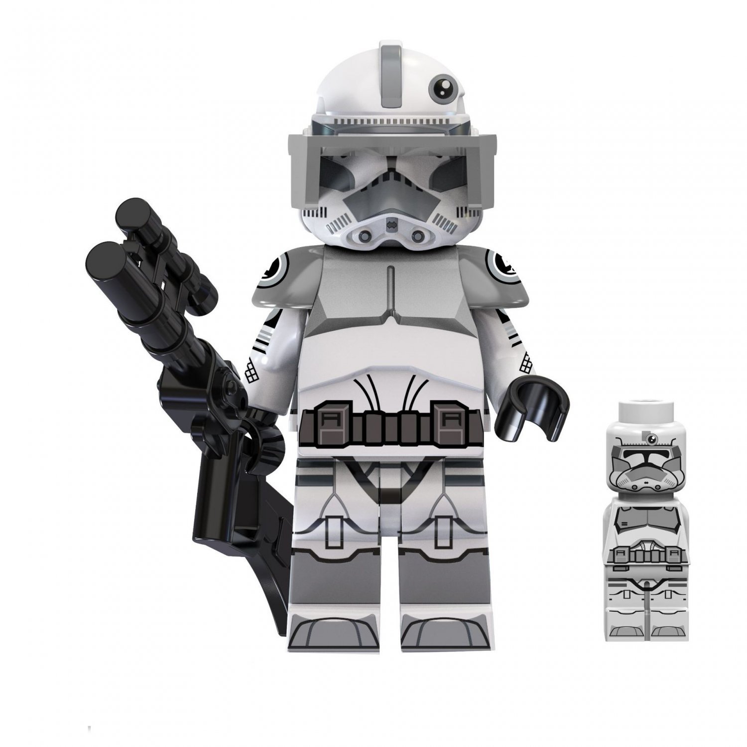 Kamino Security Commander Star Wars Comic Minifigures Block Toys
